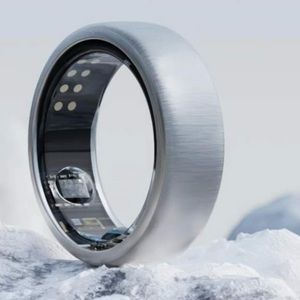 Oura gen 3 horizon ring size 7 brushed titanium